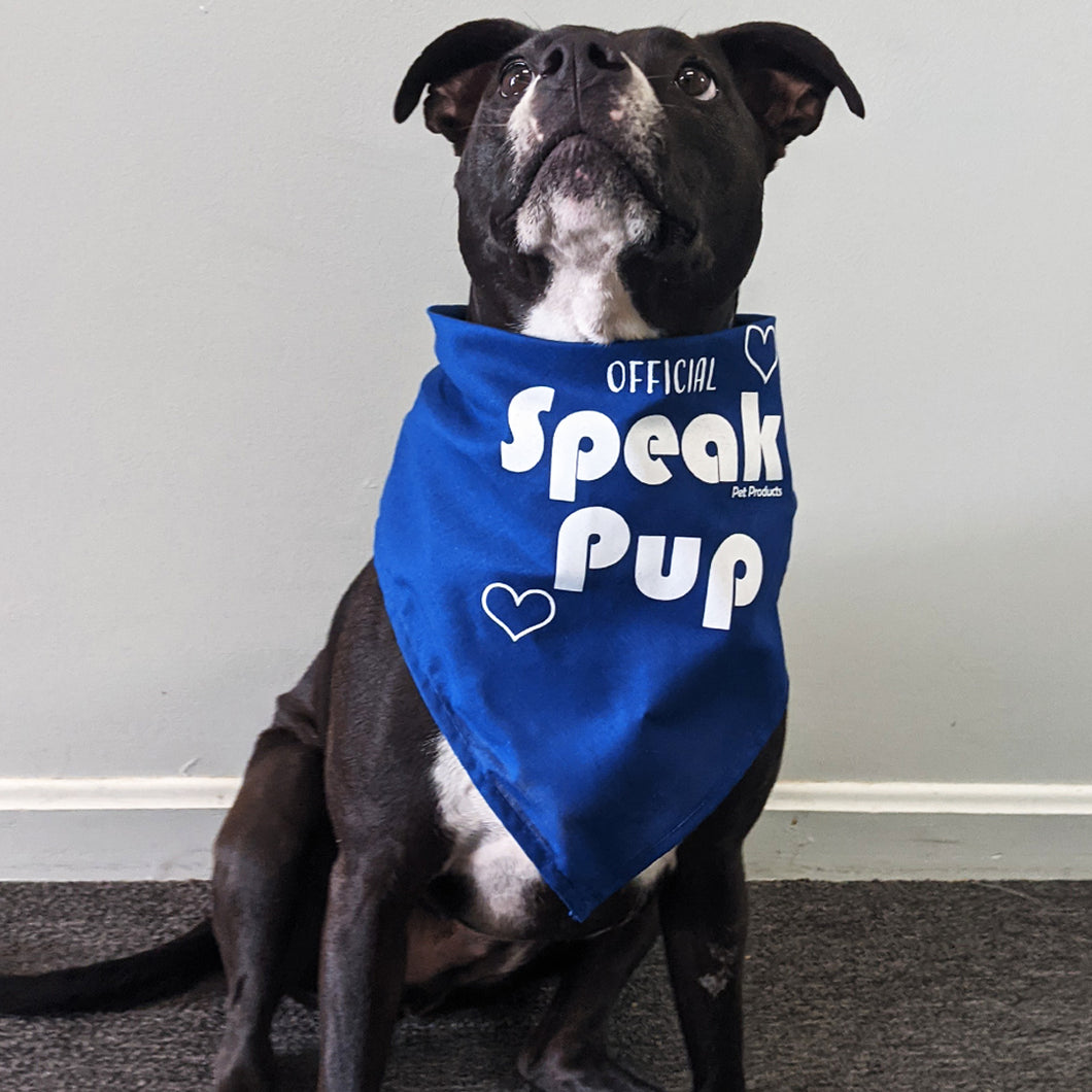 Speak Pup Bandana