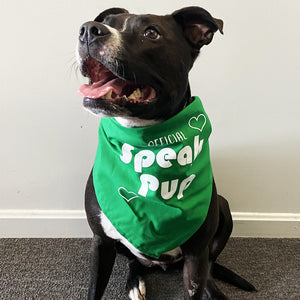 Speak Pup Bandana