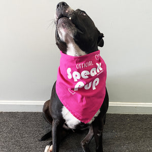 Speak Pup Bandana