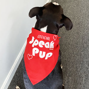 Speak Pup Bandana